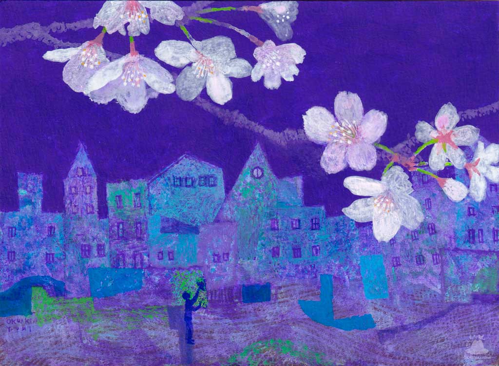 言葉や文章から発想して絵を描く | OKUAKI STUDIO art blog