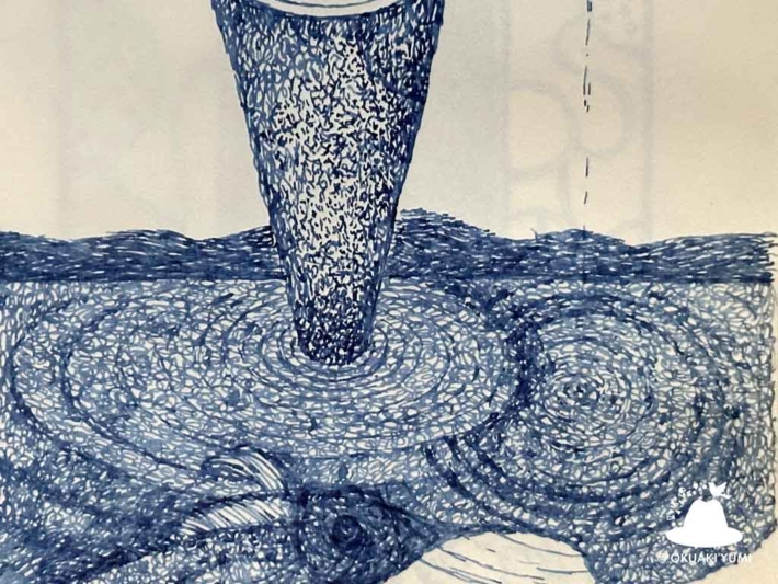 奥秋由美(OKUAKI STUDIO)の絵画作品