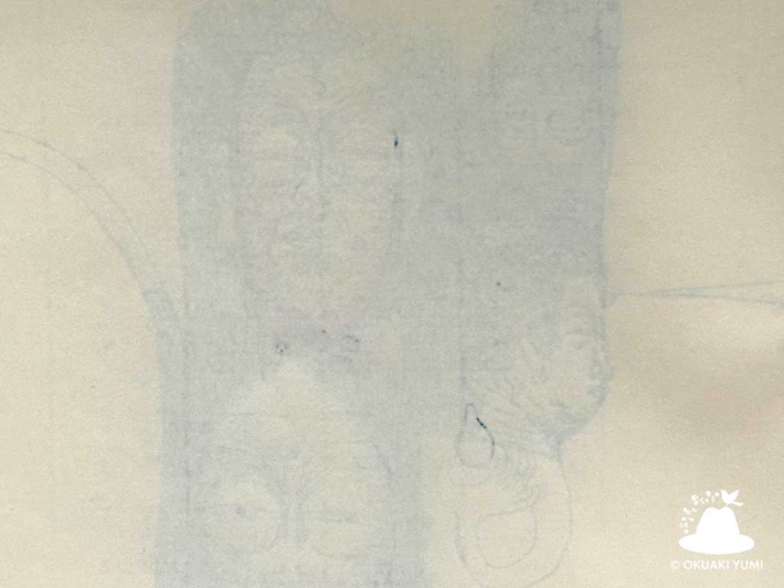 奥秋由美(OKUAKI STUDIO)の絵画作品
