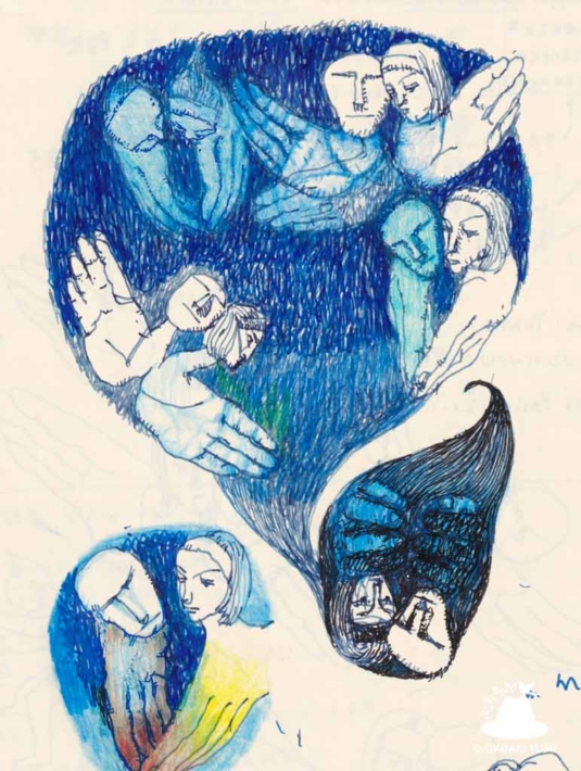 奥秋由美(OKUAKI STUDIO)の絵画作品