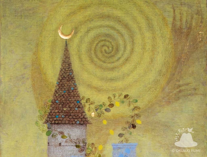 奥秋由美(OKUAKI STUDIO)の絵画作品